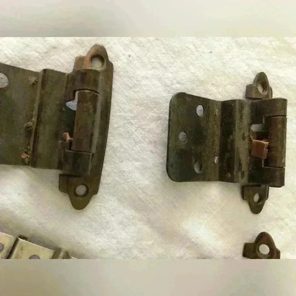 vtg lot of 8 door hinges - Picture 10 of 15